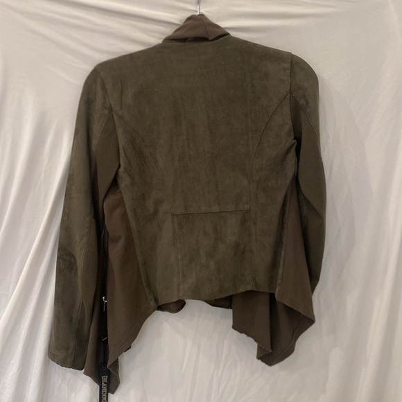 BlankNYC Drape Waterfall Moto Jacket. Sz: XS - Picture 5 of 6